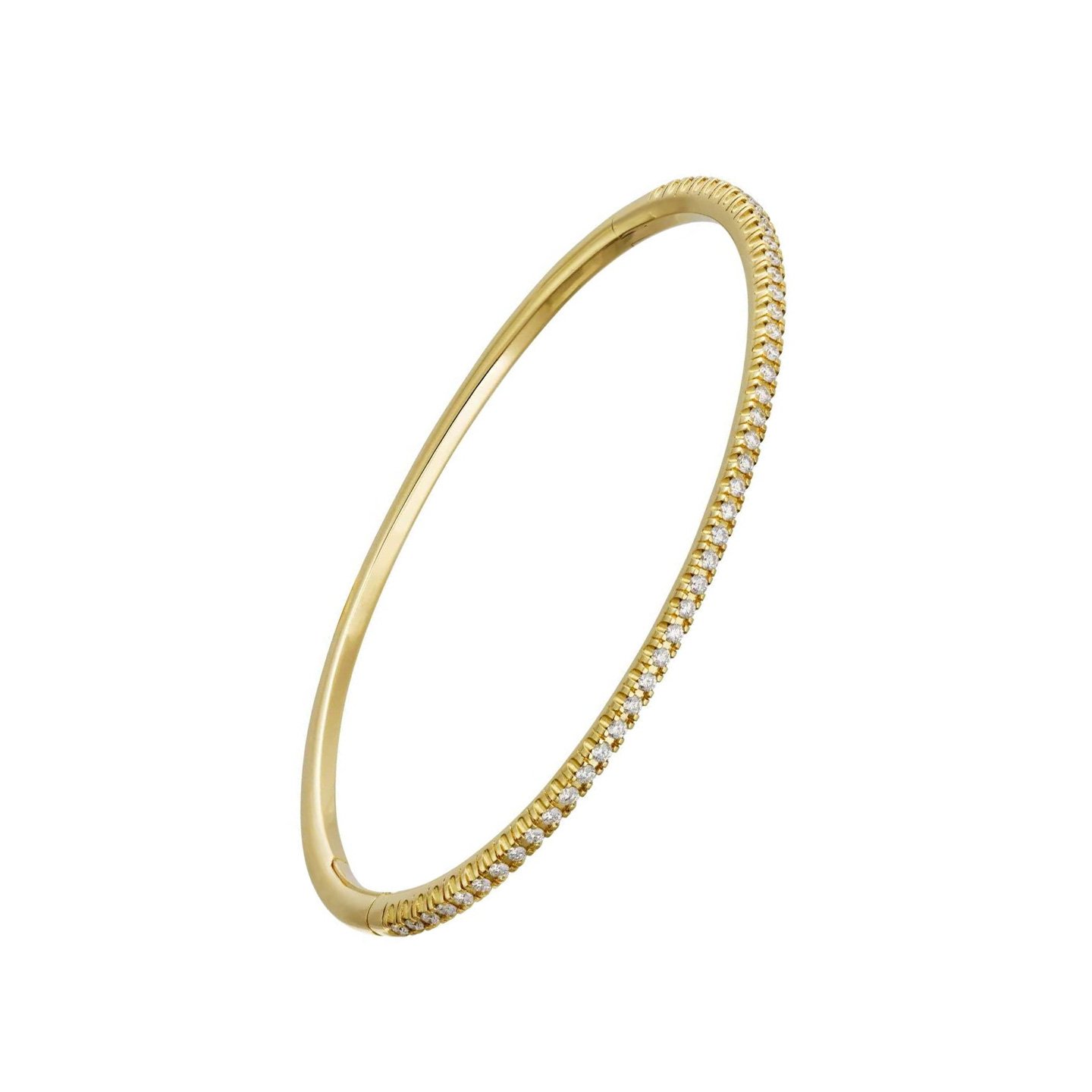 18k gold tiger claw-embellished bracelet with natural diamonds customized