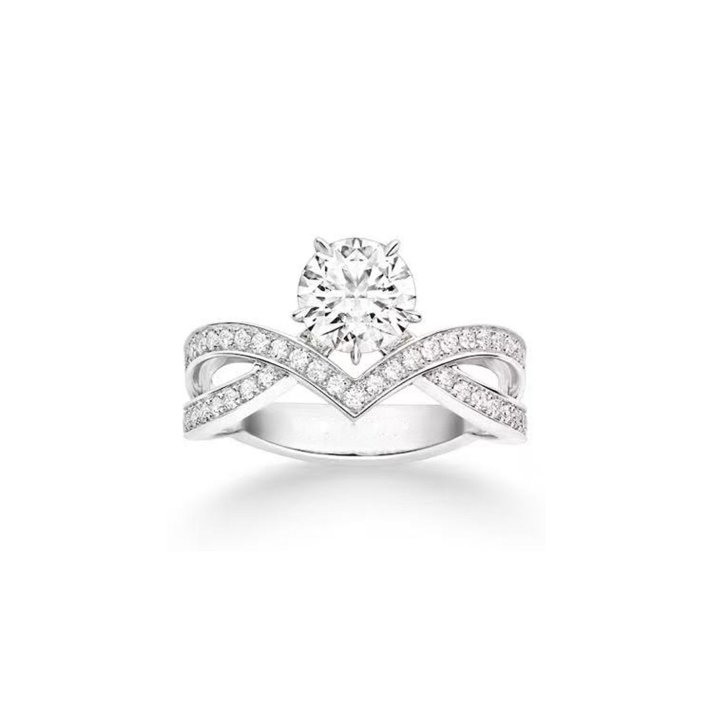 18k gold Wedding diamond ring customized