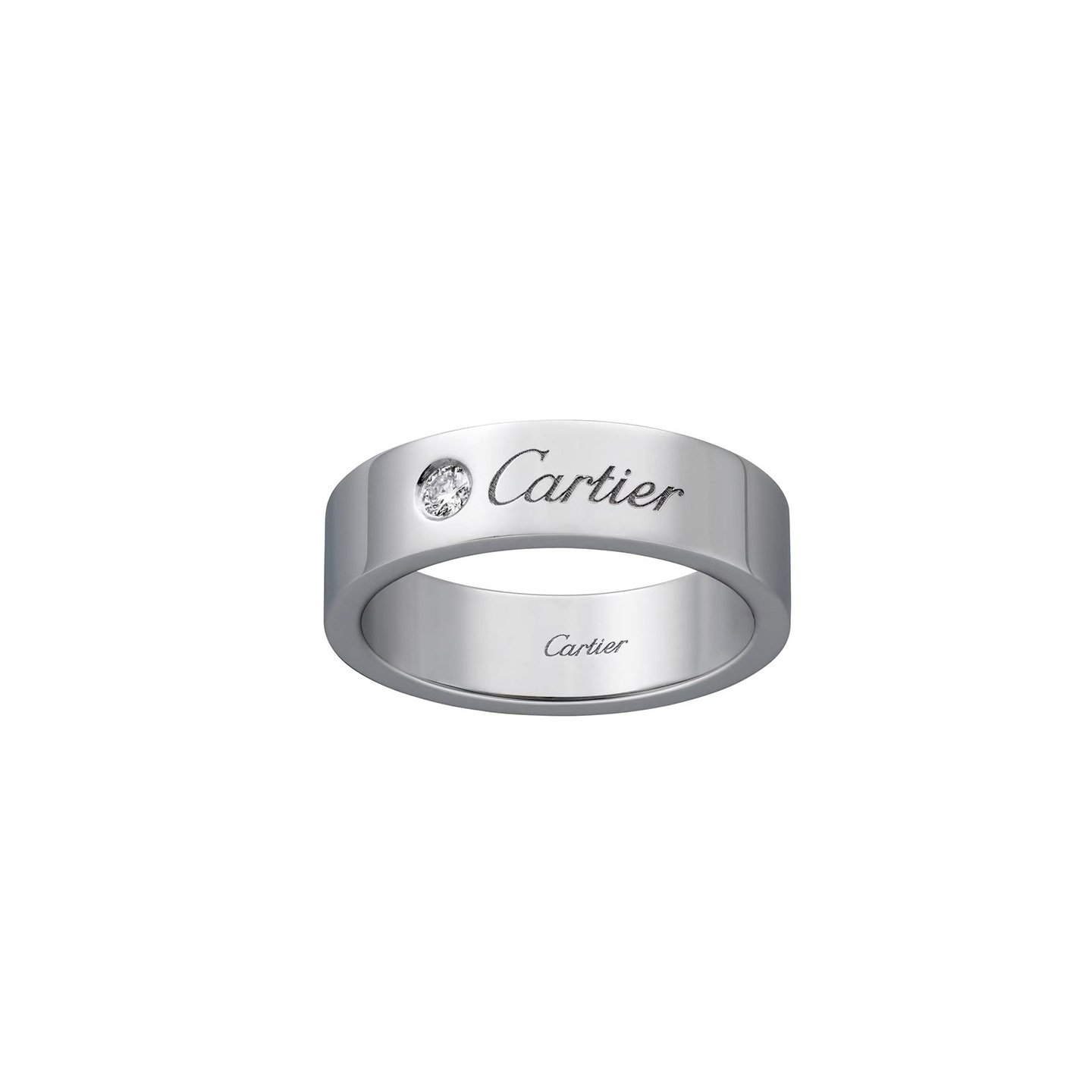 18k gold Signature ring high-end customzid for c family